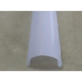 Customized milky plastic extrusion PC Cover profiles